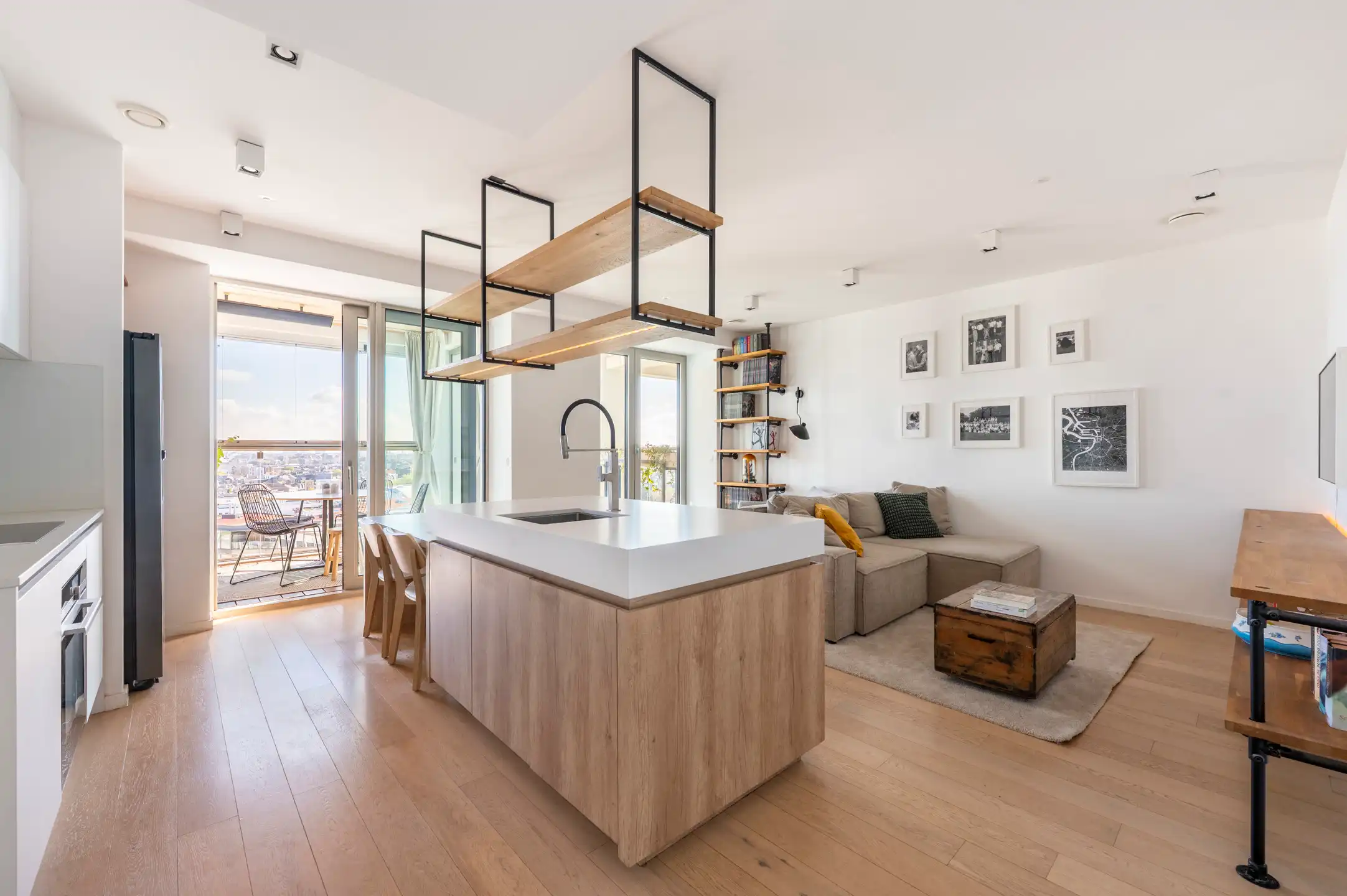 ANTWERPEN - Prachtig 2- slk appartement met panoramisch zicht foto 5