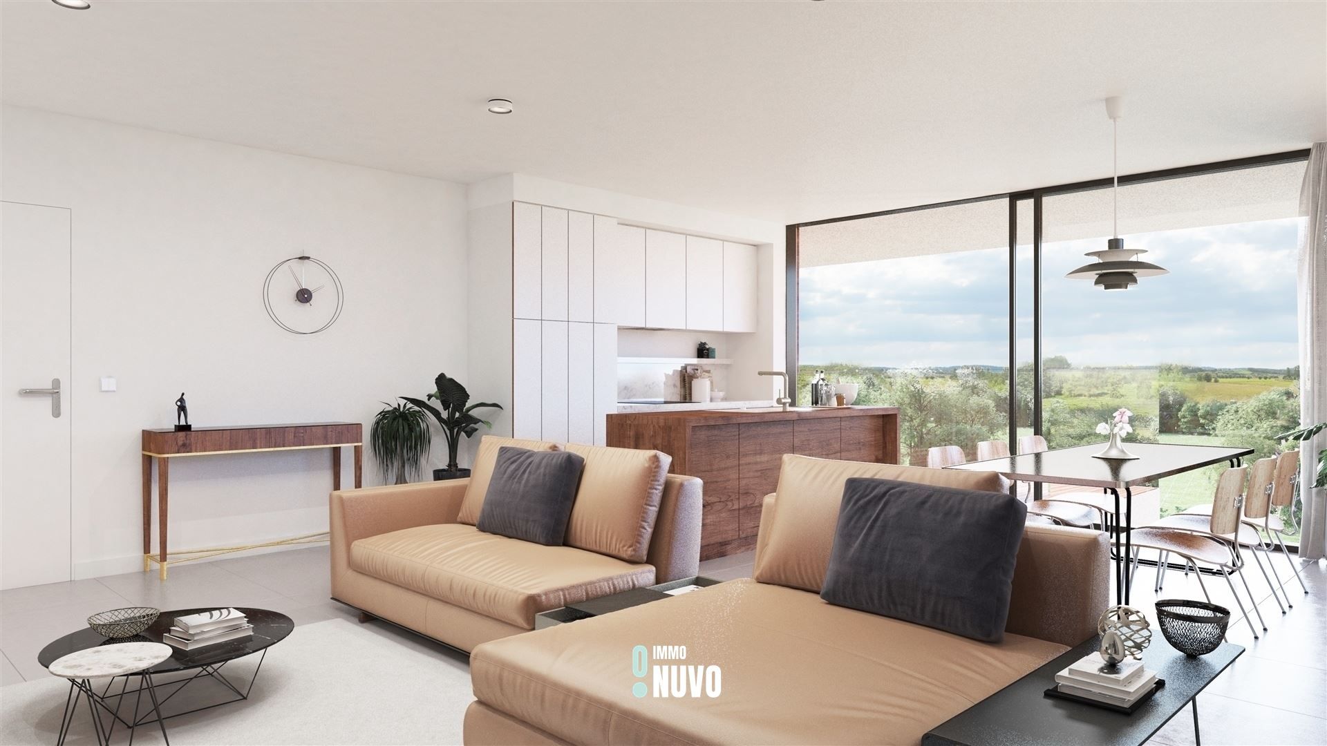 Subliem nieuwbouw appartement met 2 slaapkamers te Liedekerke foto 8