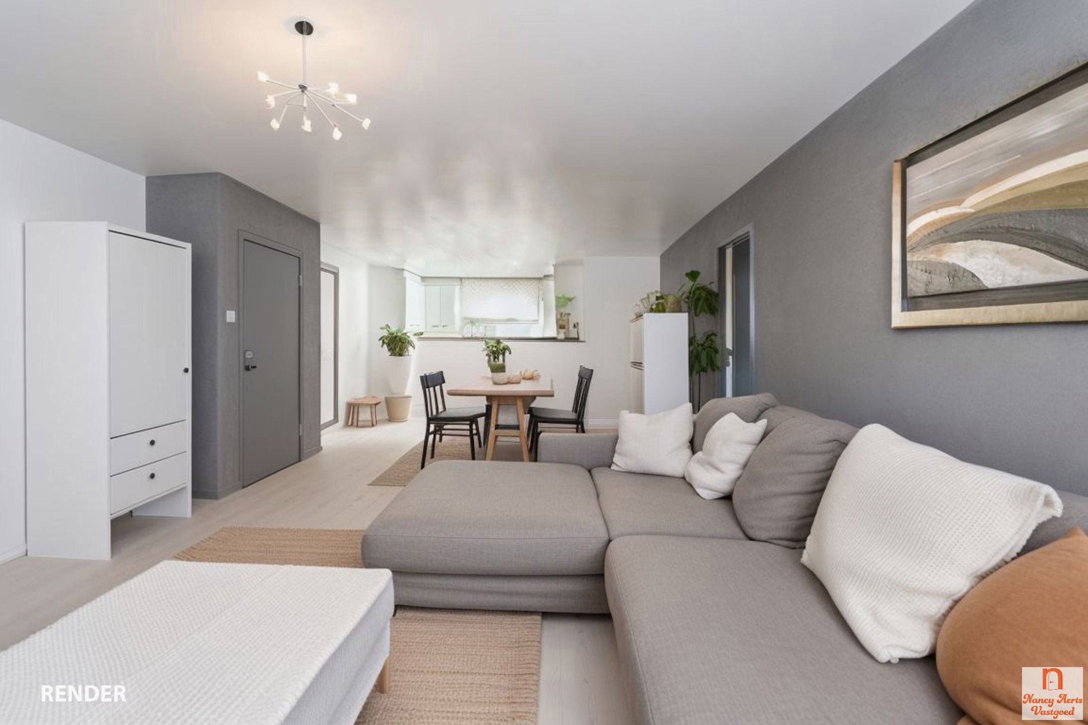 Ruim, stijlvol appartement met 3 slaapkamers foto 4