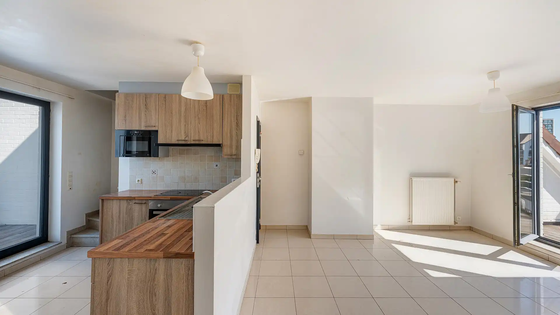Dakappartement met grote terrassen in recent gebouw [Heistlaan]. foto 19