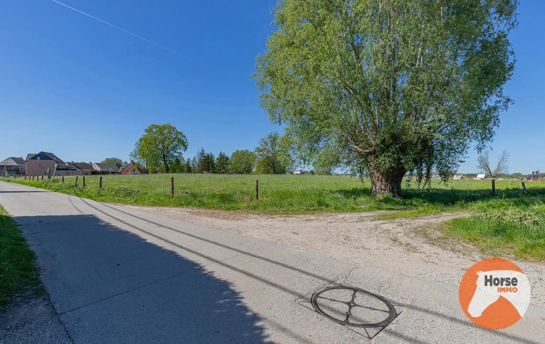 ERPE-MERE - Bouwgrond voor open bebouwing met weiland foto 6