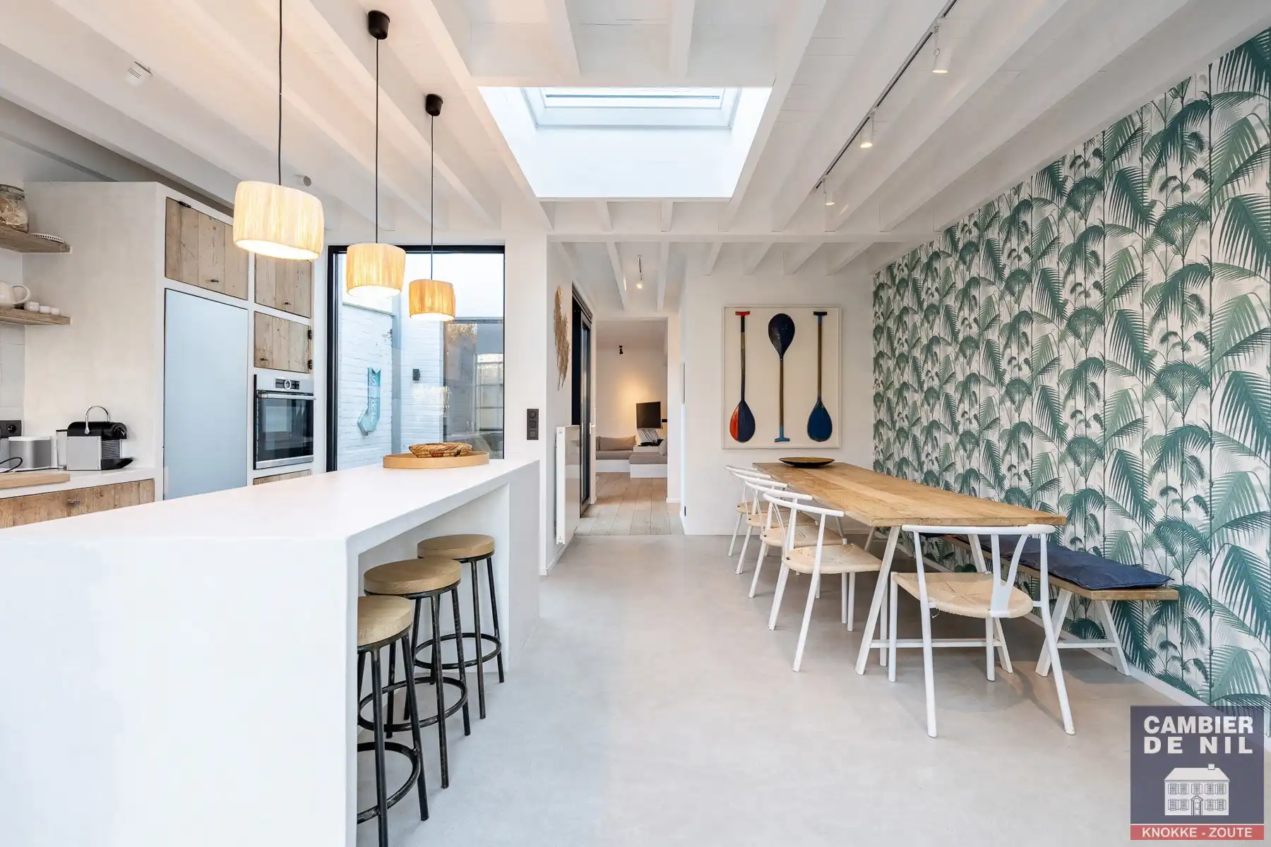 Instapklare, gemeubelde rijwoning met 5 slaapkamers en tuin – hartje Oud-Knokke foto 6