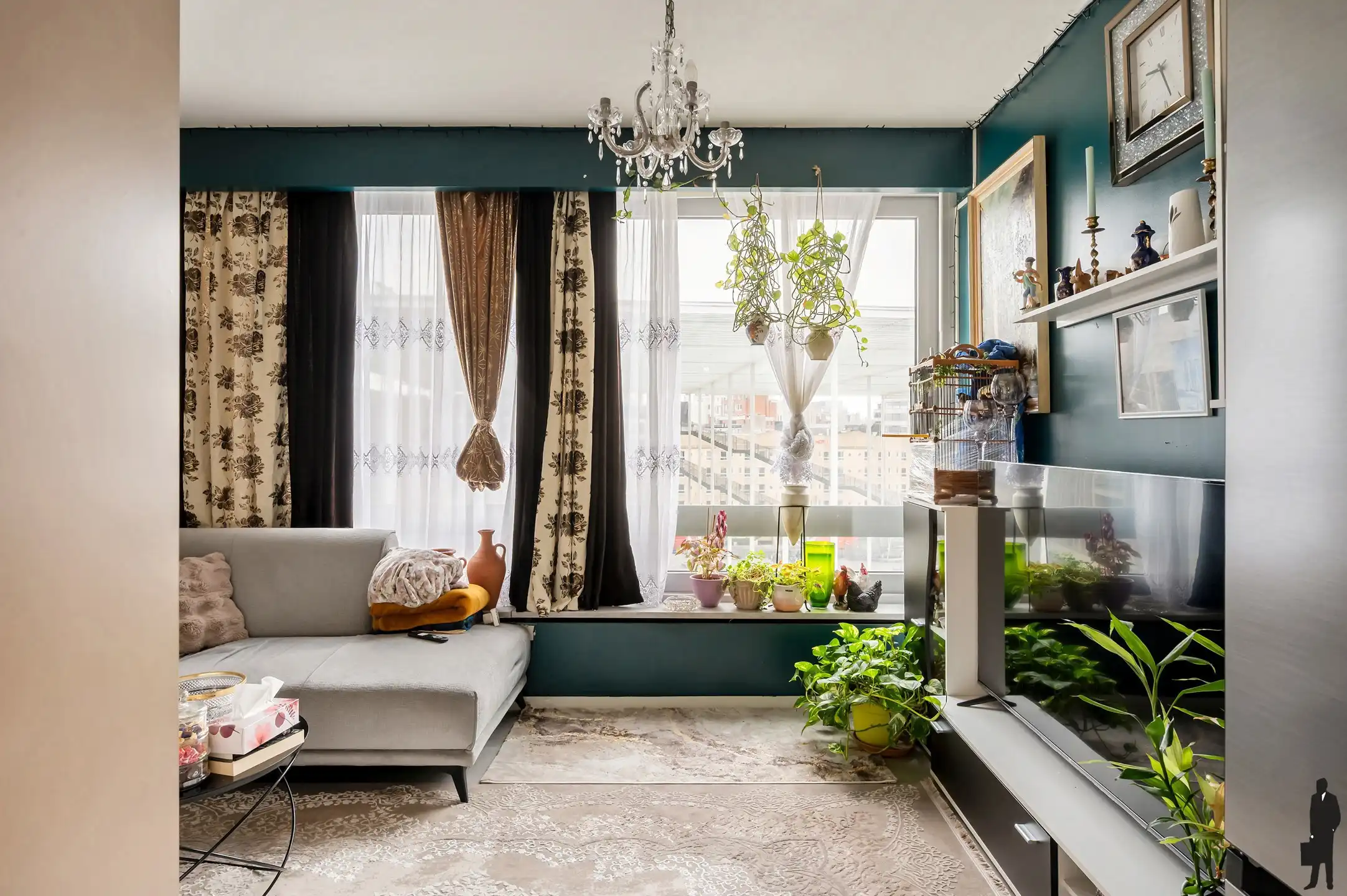 Studio met zicht op Theaterplein foto {{pictureIndex}}