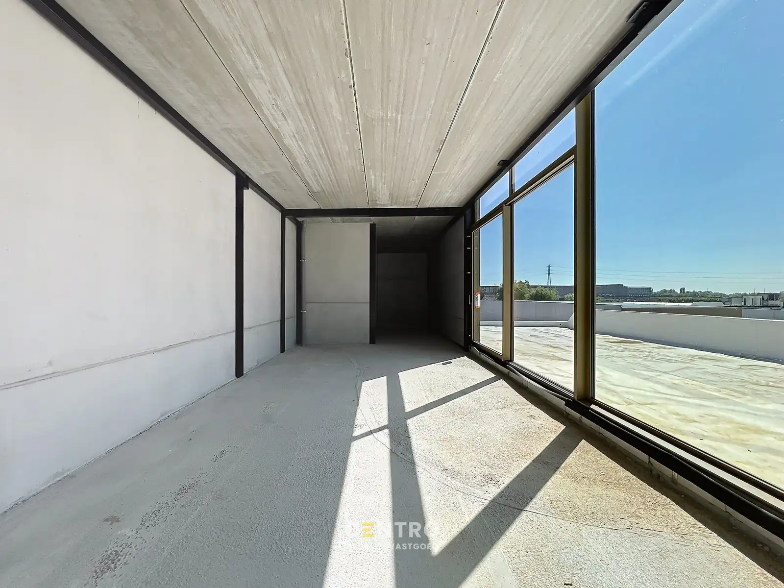 Nieuwbouw casco KMO-unit met kantoorruimte bovenop de loods en mogelijkheid tot prachtig dakterras ! foto 23