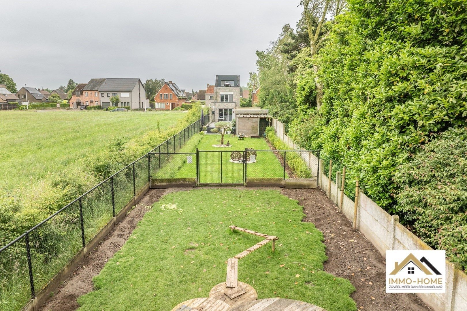 Mooi gerenoveerde open bebouwing met grote tuin en groen uitzicht te Kalken foto 24