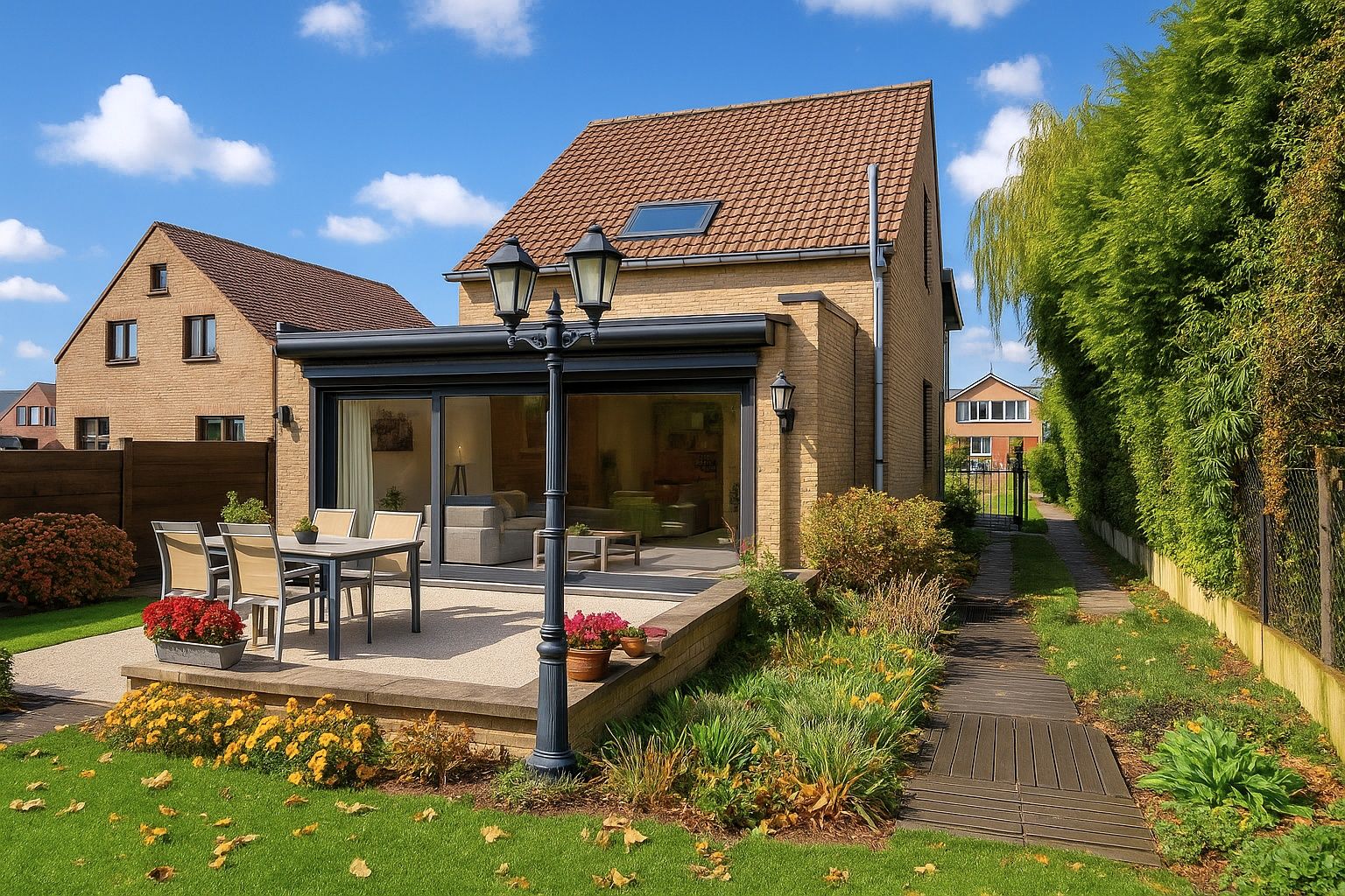 Charmante instapklare woning op 976m² met 3 slaapkamers, leefveranda en mooie grote tuin!  foto 2