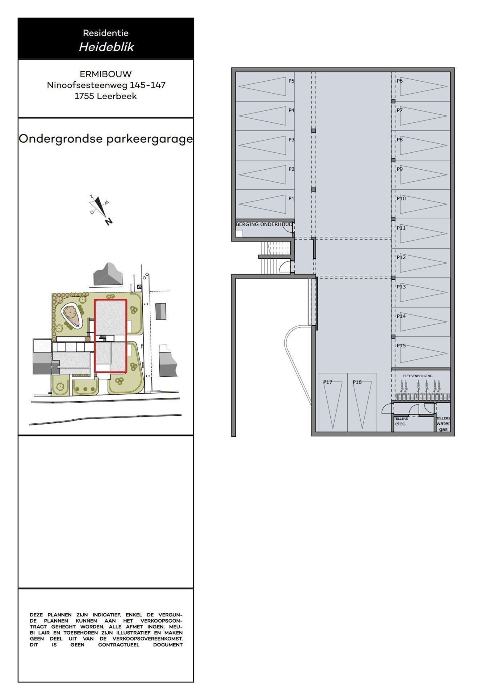 Gelijkvloersappartement met 2 slaapkamers, terras,  parkeerplaats en kelder foto 14