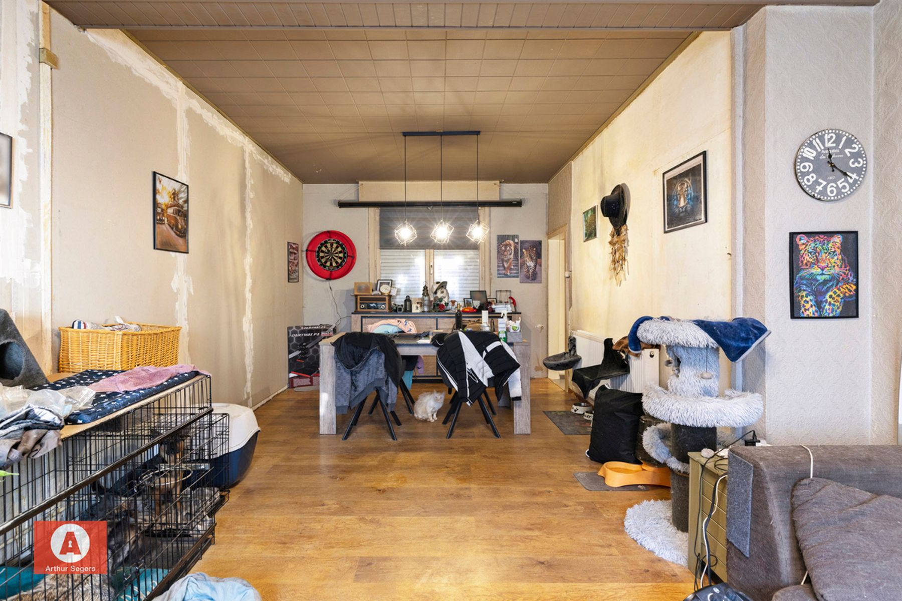 !!! IN OPTIE !!! Te renoveren woning in hartje Baasrode foto 6