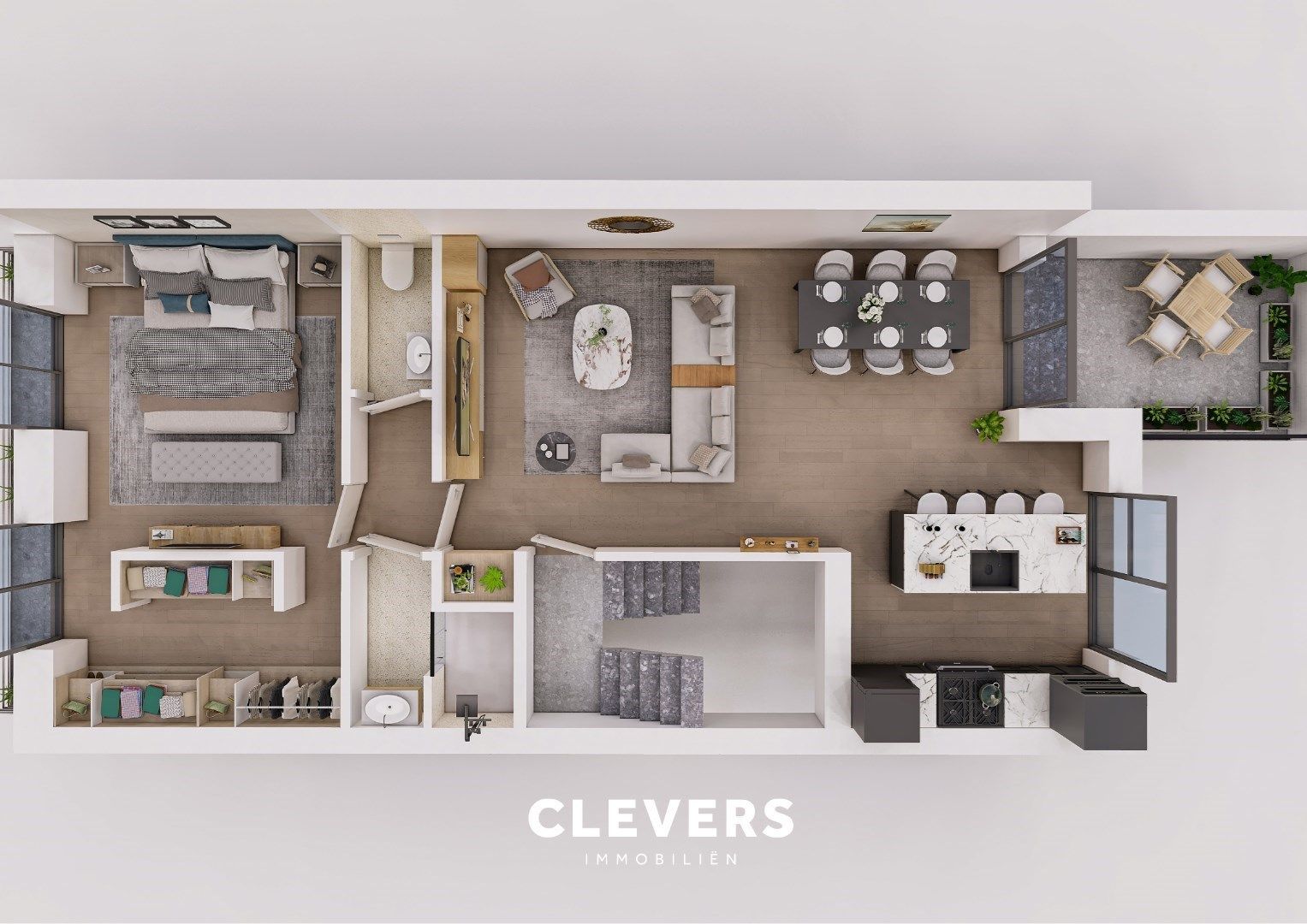 Renovatieproject met vergunde bouwplannen foto 2