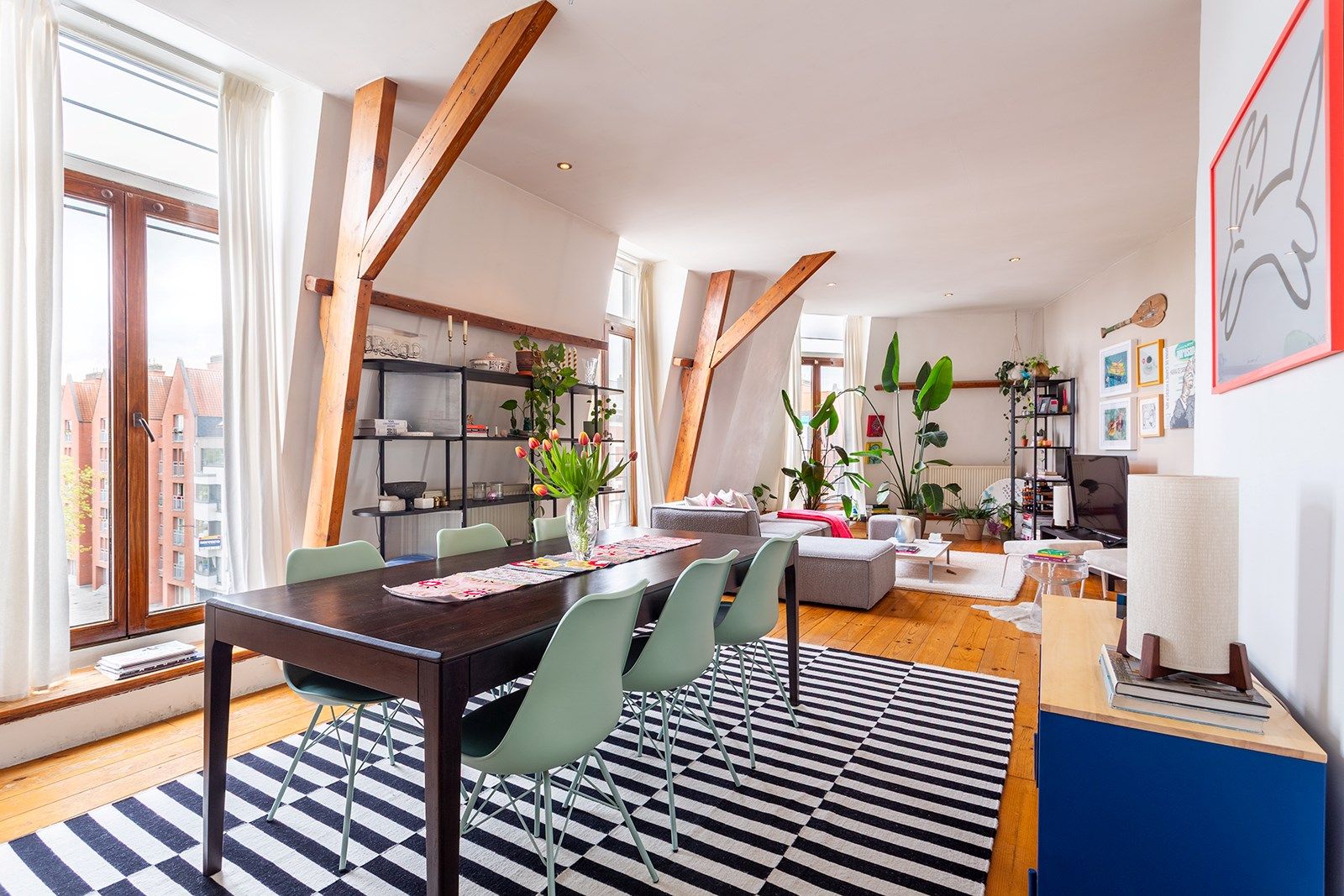 Hoofdfoto van de publicatie: Charme appartement met zicht op het Zuidpark en de Schelde