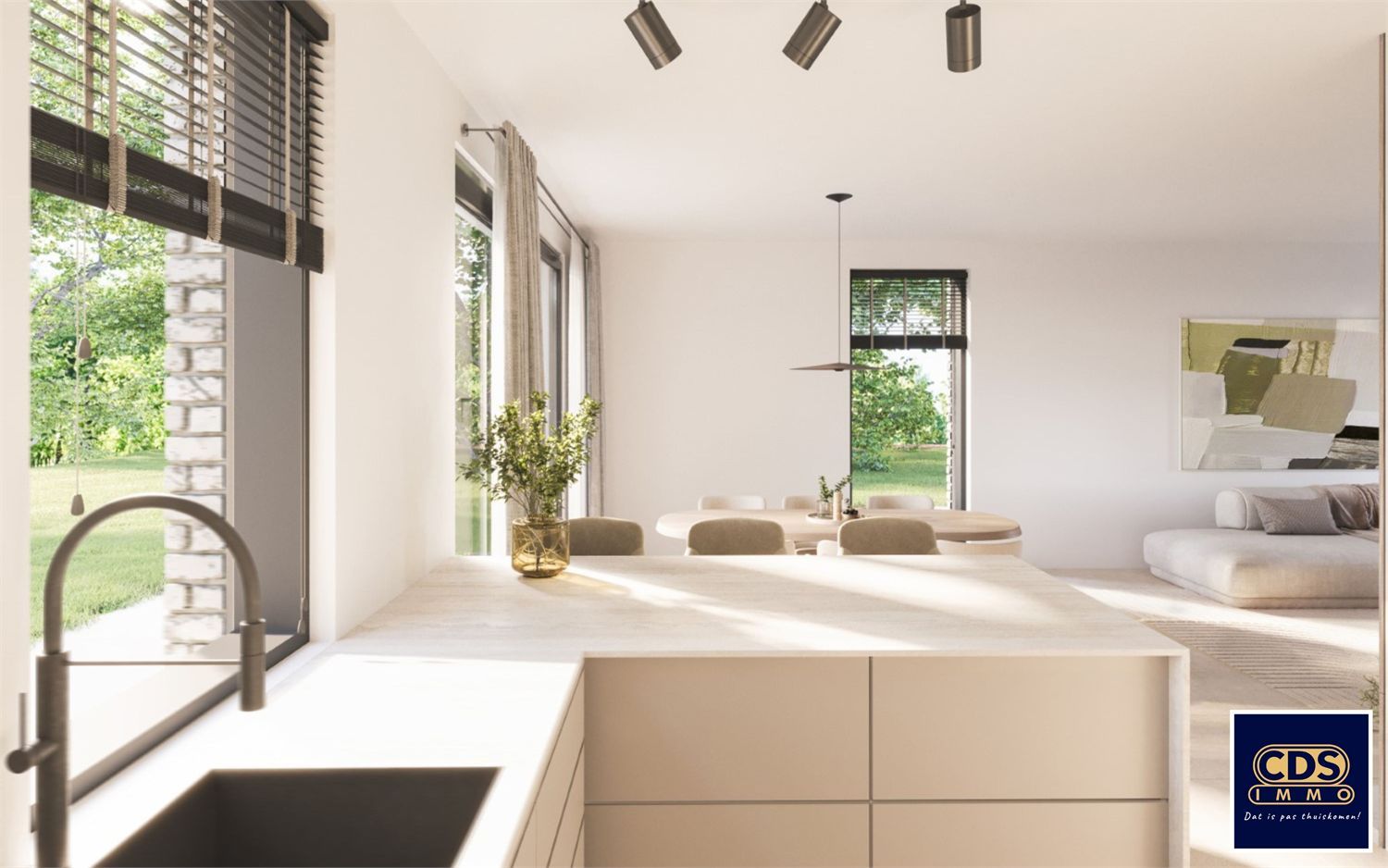 Vier moderne halfopen woningen foto 13