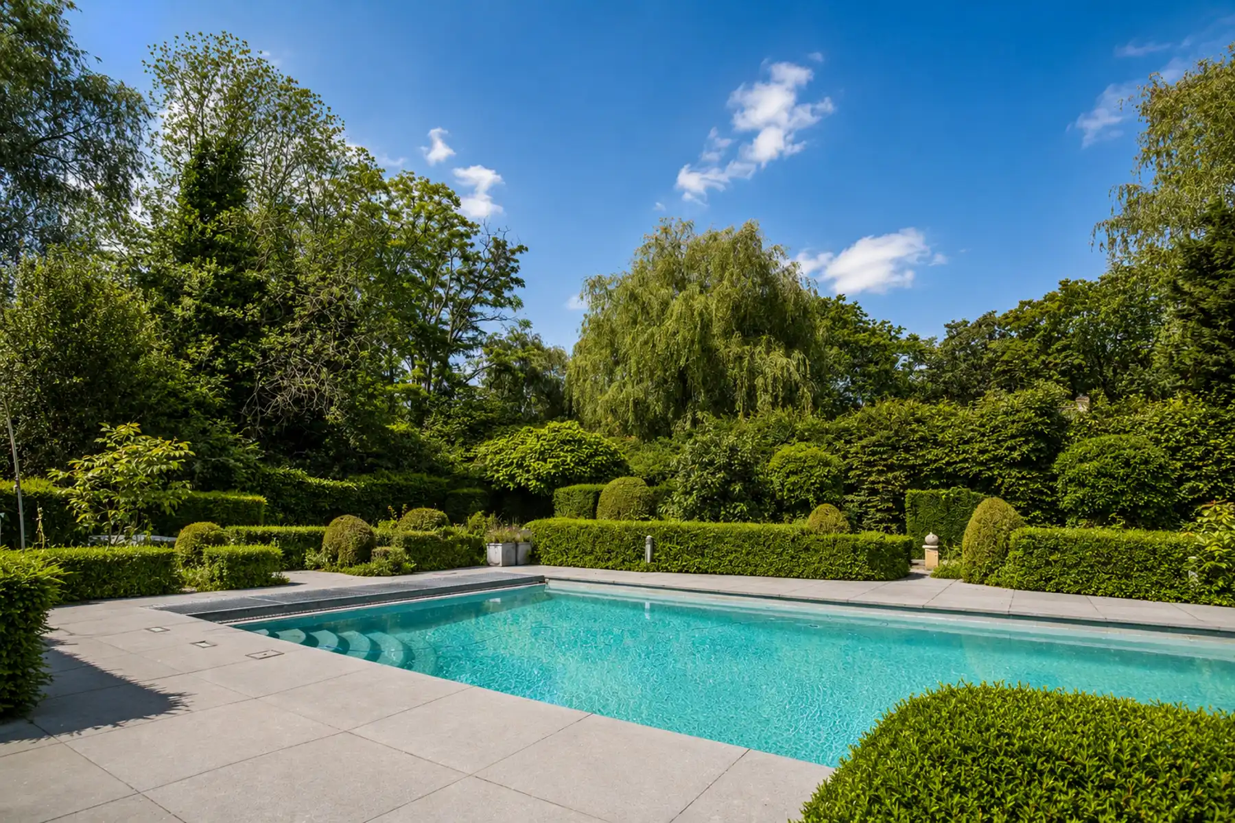 Exclusieve architectenwoning met zwembad in Kapellenbos foto 12