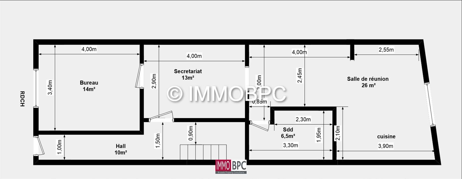 Duplex appartement  met kantoor op gelijkvloer foto 24