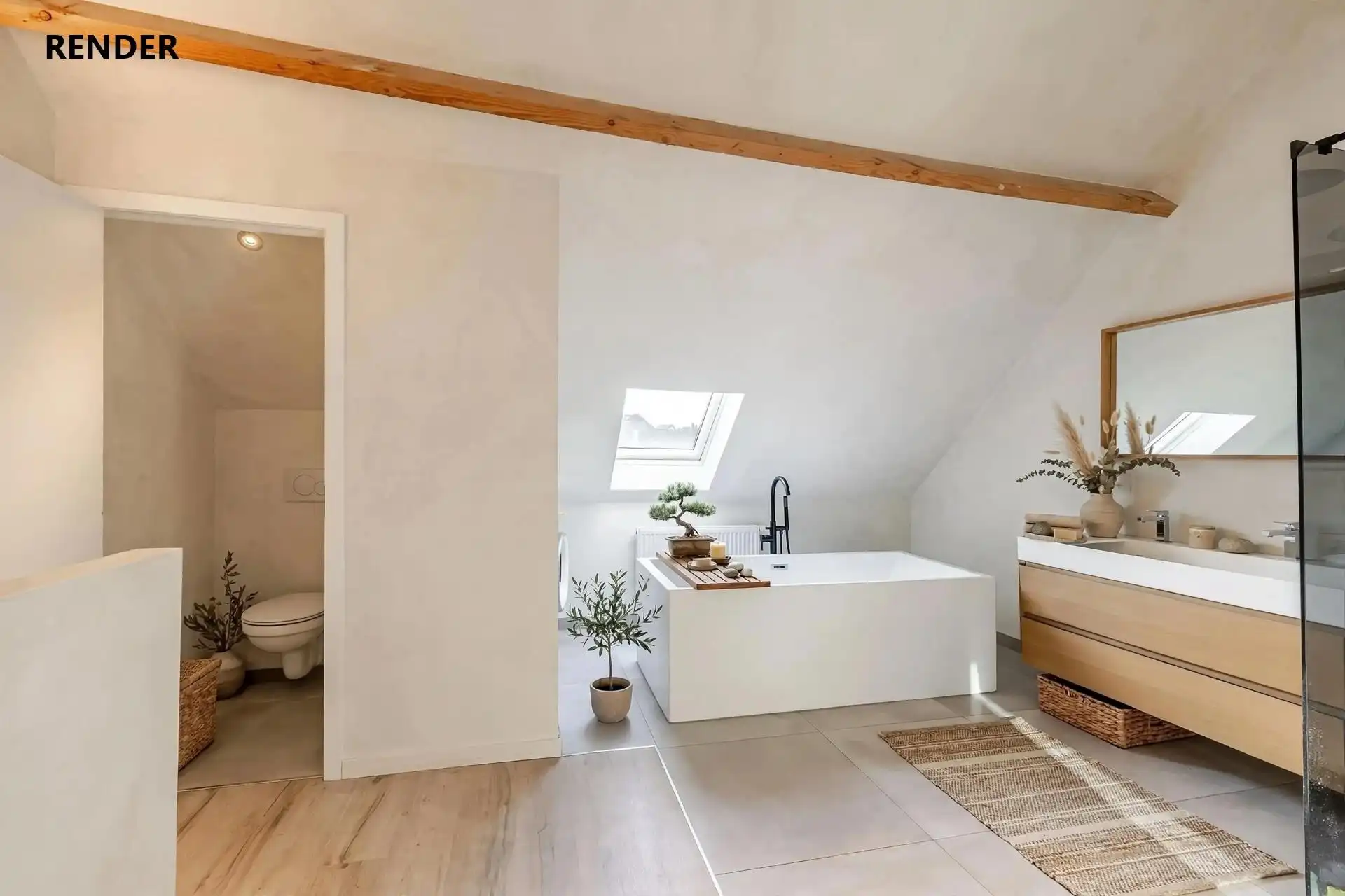 Stijlvol handelspand met kwalitatieve afwerking en charmant appartement met terras foto 34