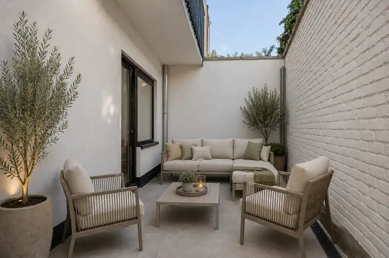 Instapklaar gelijkvloers appartement, 2 slp, terras foto 8
