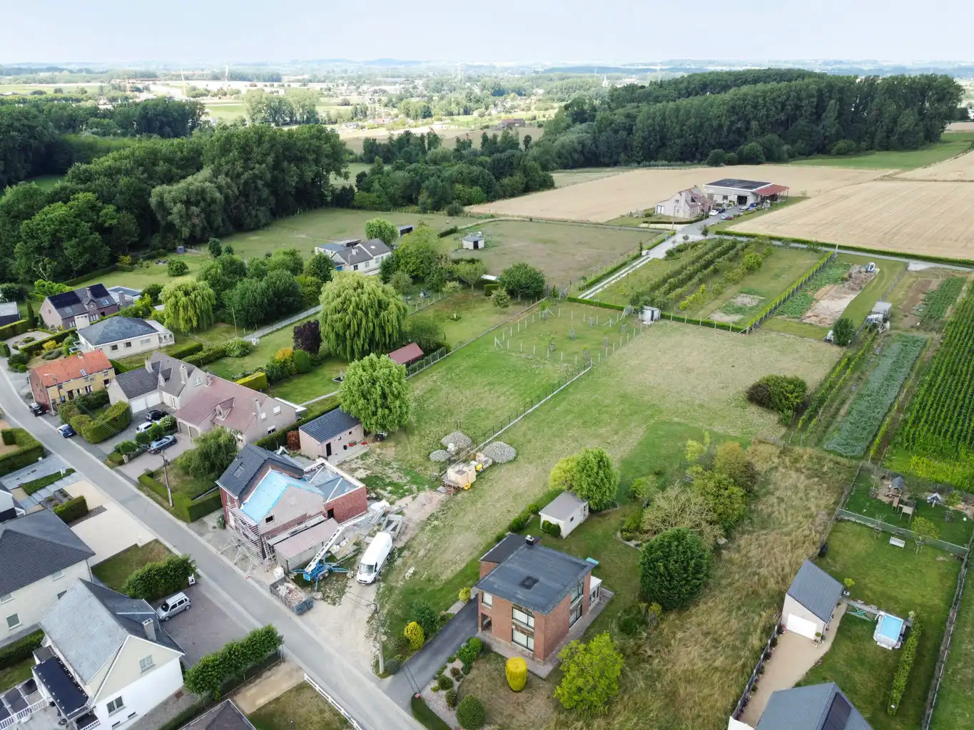 immo DAVID stelt voor: bouwgrond met achterliggende tuin foto 16