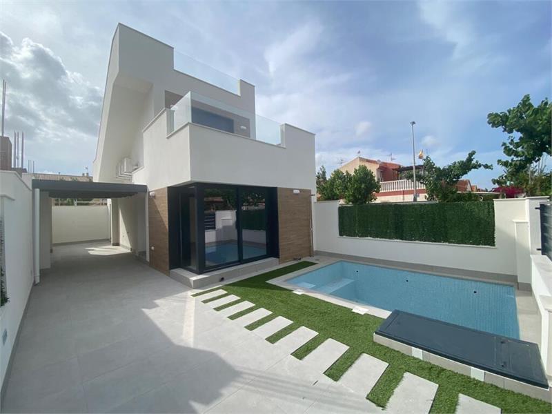 Nieuwbouwwoningen met privézwembad in Los Alcázares, Costa Cálida foto {{pictureIndex}}