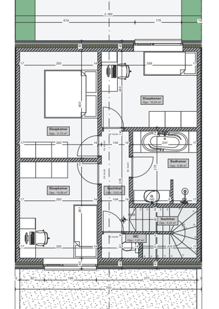 Lot 39B - Gesloten bebouwing met 3 slaapkamers foto 4