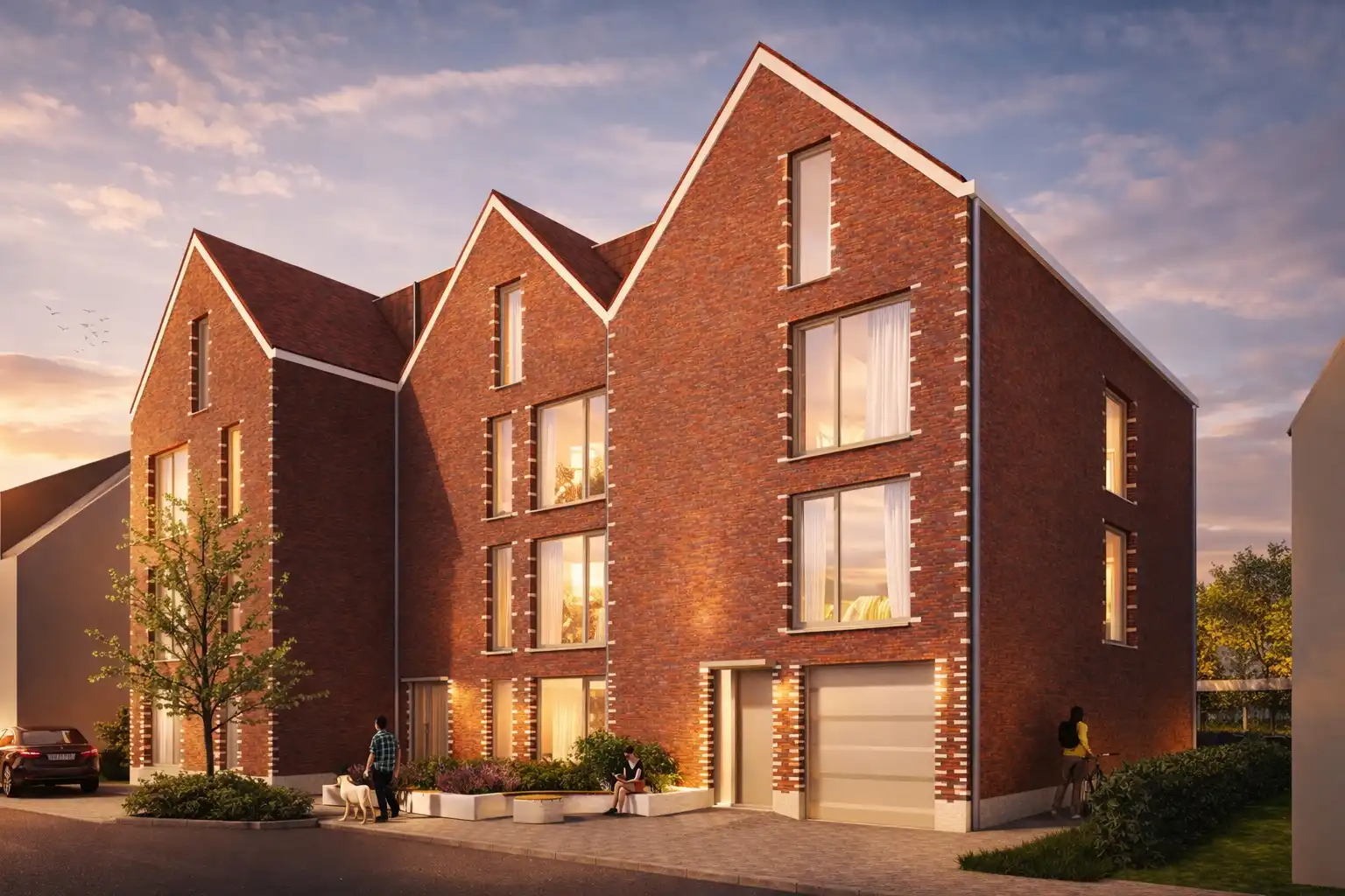 Nieuwbouwappartementen met terras in Mechelen foto 4
