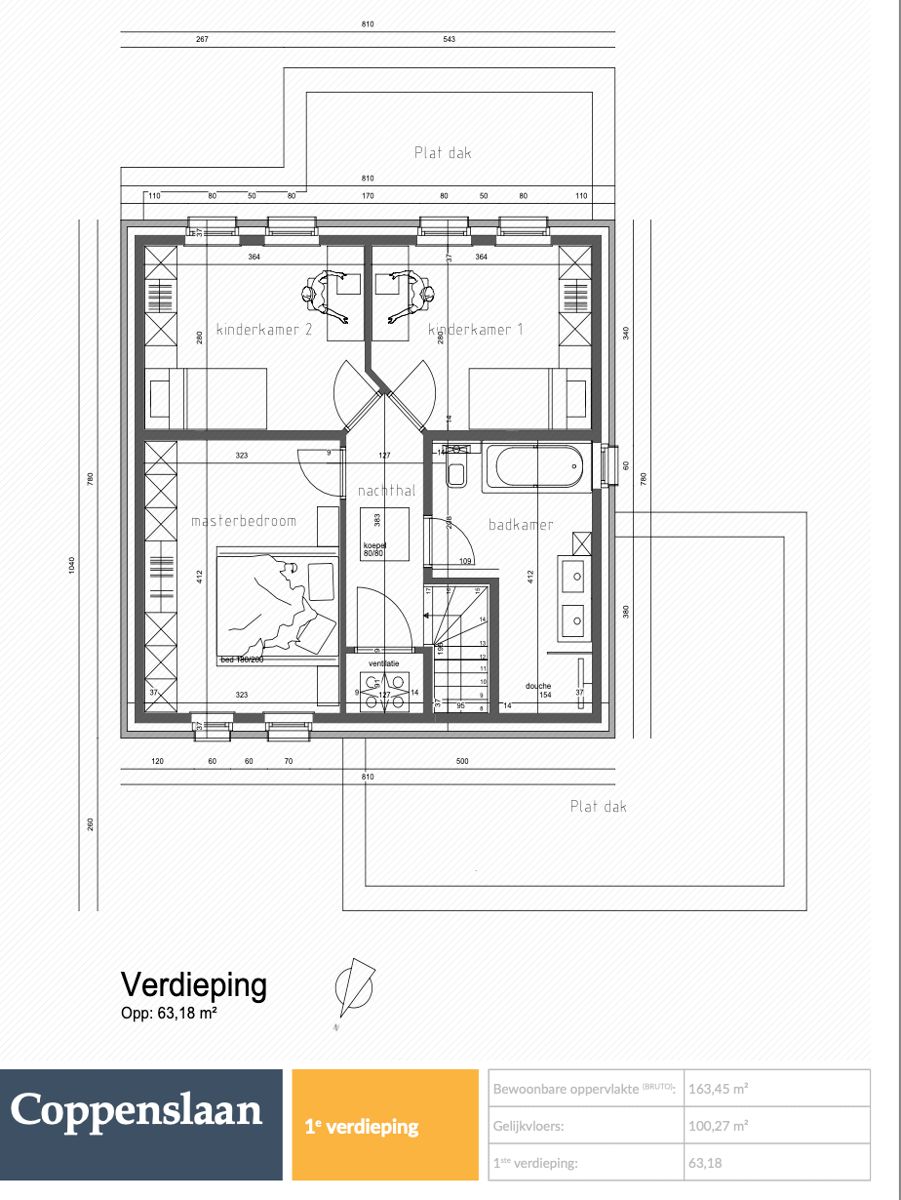 Nieuwbouwwoning te Galmaarden op 5are63 met 3 slpks! foto 4