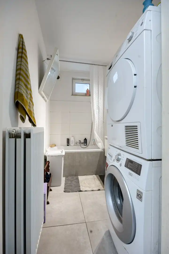 Gelijkvloers appartement met 2 slaapkamers ruim terras, garage en kelderberging in Tienen! - bewoonbare opp. 76m² -  EPC 251 kWh/m² foto 12