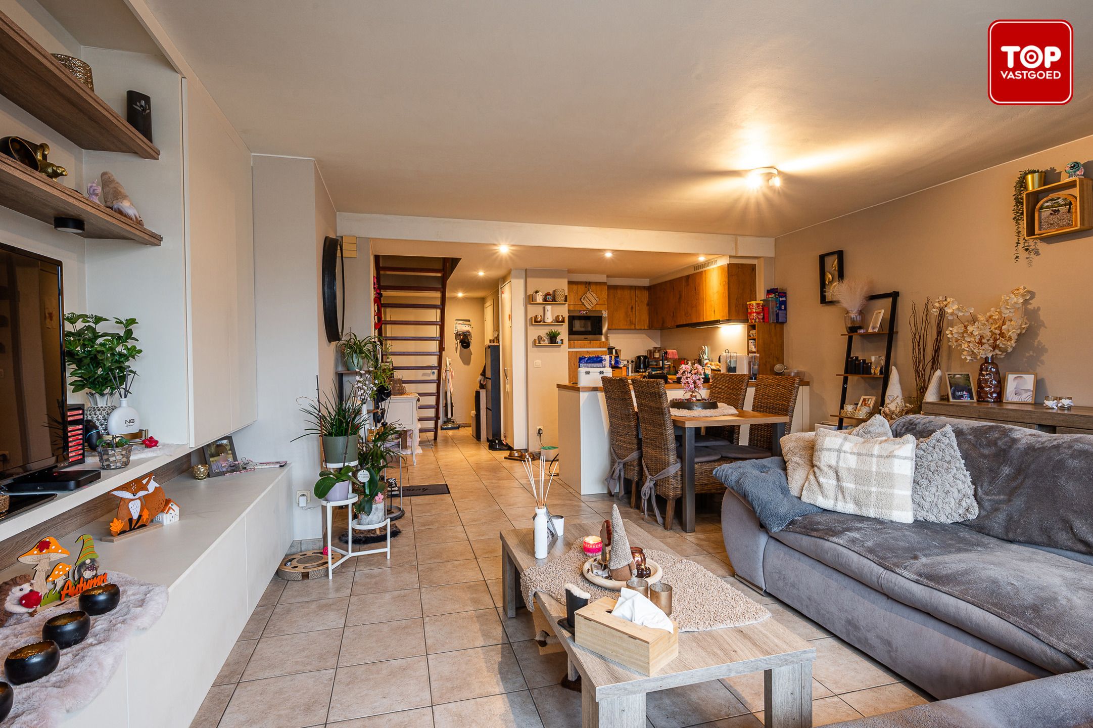 Instapklaar duplexappartement met 2 slaapkamers en garage in centrum Sleidinge foto 8