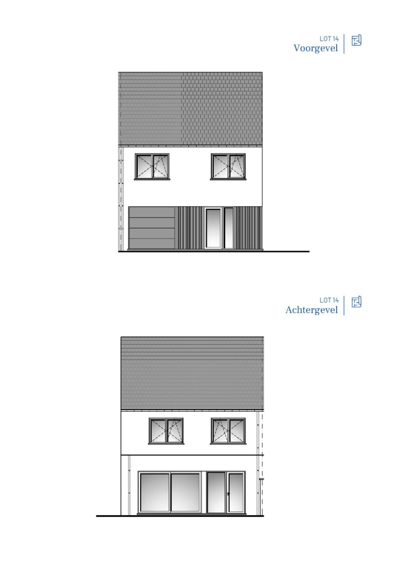 Gits (Hooglede), Middenstr-Tillostr-V.Maerlantstr - Fase 1: Lot 14 foto 6