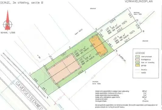 Bouwgrond voor een koppelwoning OF open bebouwing in Deinze foto 7