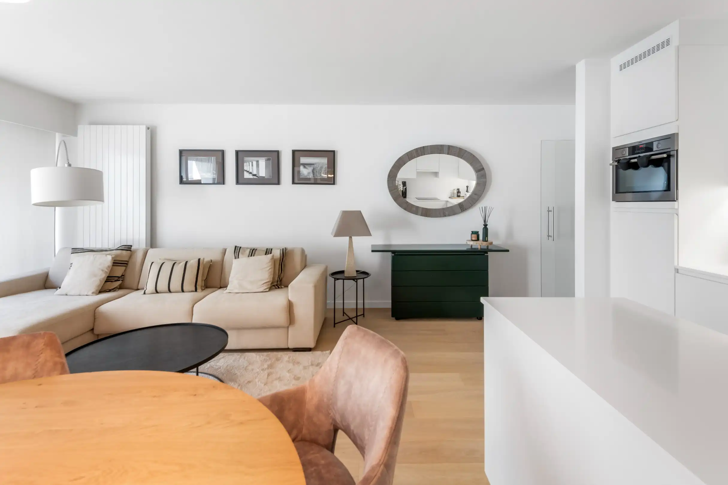 Modern appartement met zijdelings zeezicht gelegen in het Zoute vlakbij de Minigolf foto 5