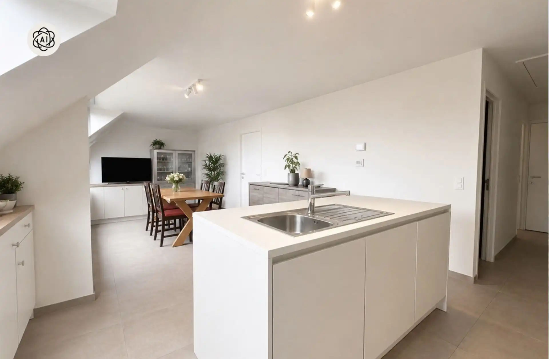 Leuk recente penthouse met terras en 2 SLK! foto {{pictureIndex}}