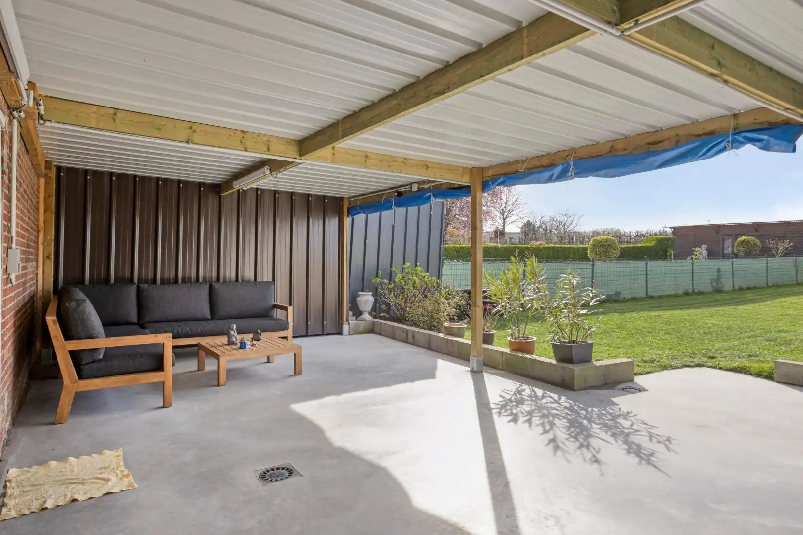 Woning met diepe tuin, garage en vernieuwd geïsoleerd dak, centrum Borgloon foto 25