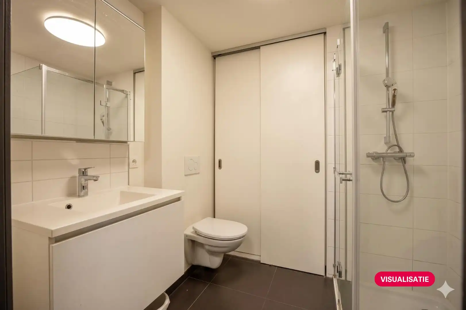 Penthouse Studio met zicht op Tour & Taxis te koop foto 14