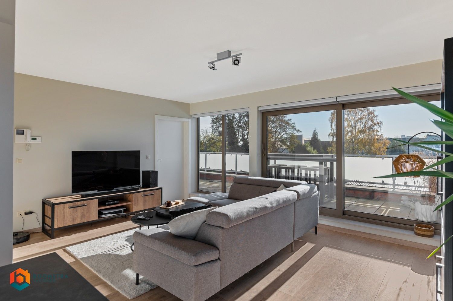 Dakapp met 2 slpkrs en 2 ruime terrassen foto 2