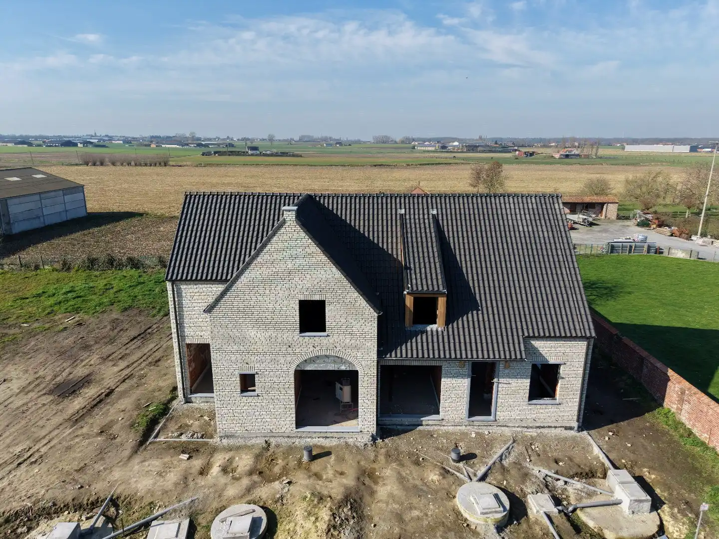 Nieuwbouwwoning met 3 slaapkamers (4 mogelijk) met landelijk uitzicht  foto 6