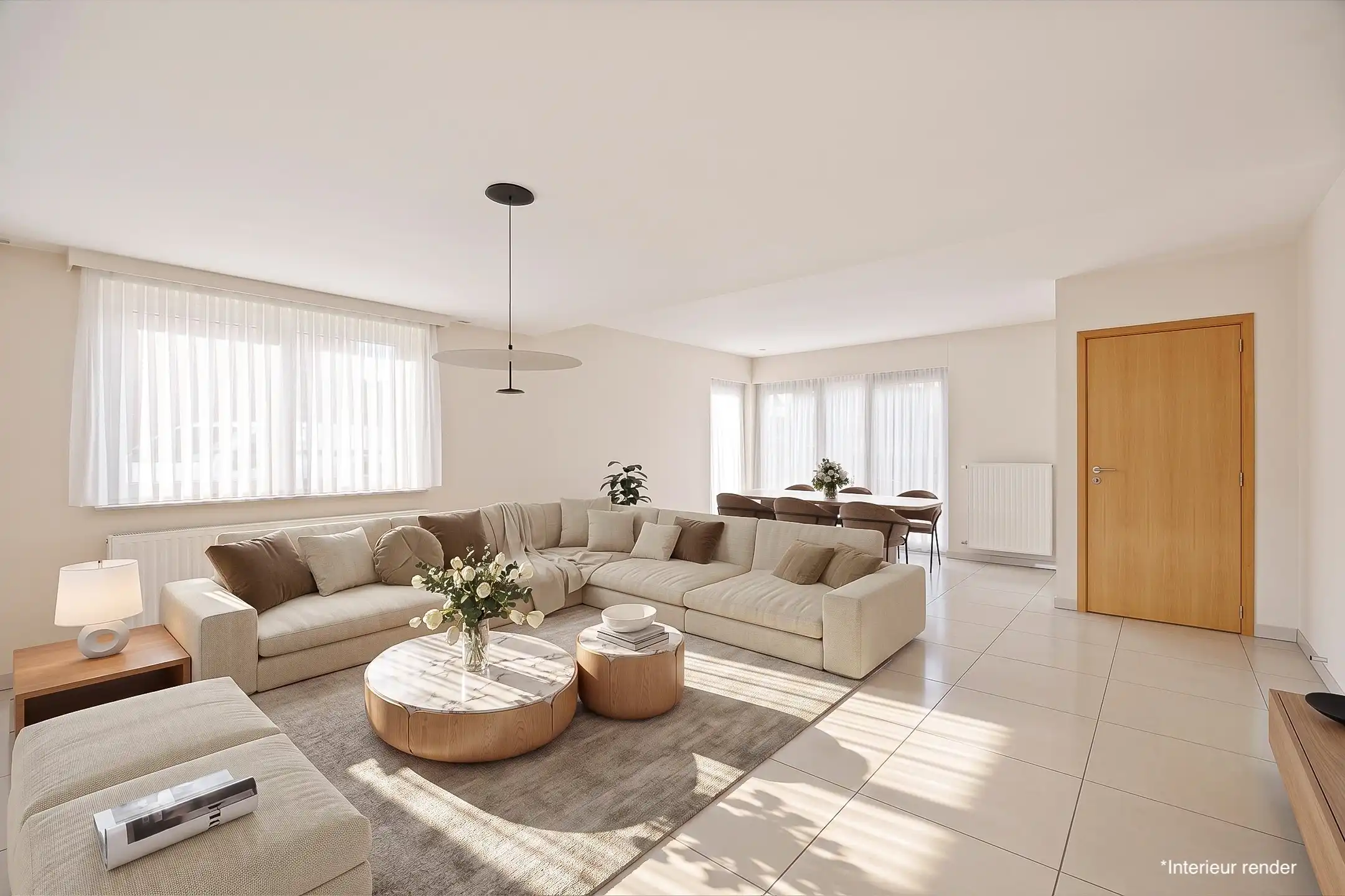 Uitstekend gelegen gelijkvloers appartement met 2 slaapkamers en private tuin foto 3