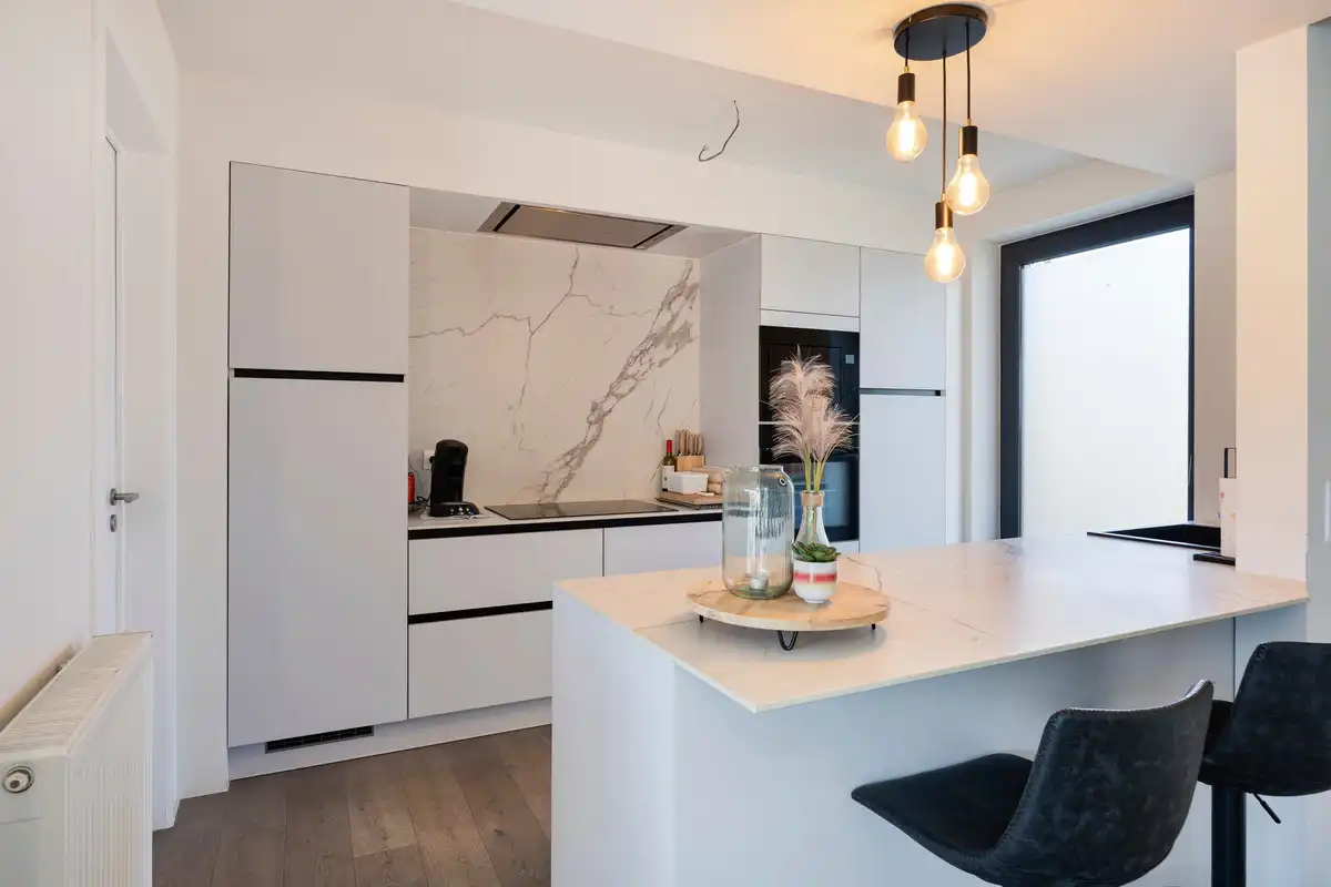 RECENTE HEDENDAAGSE WONING OP 5A12CA MET 3 SLK TE GUIGOVEN. INTERESSANT INVESTERINGSPAND. foto 7