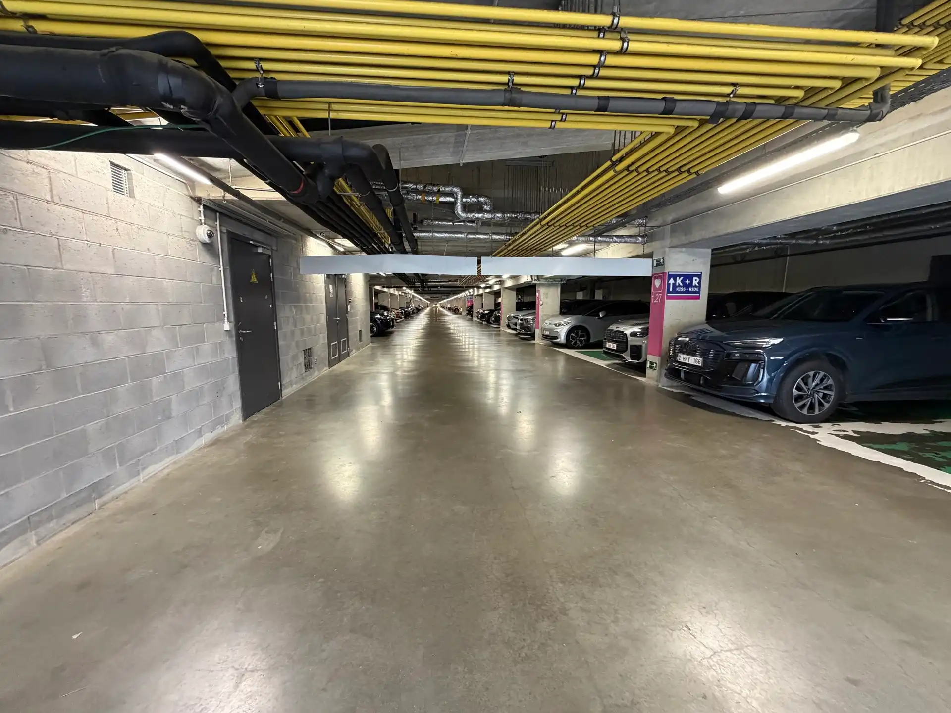 Ondergrondse parking aan het station van Leuven foto 11