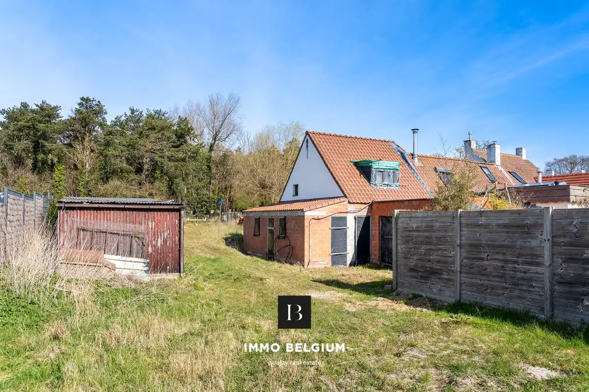 Af te werken woning tegenover het bos foto 4