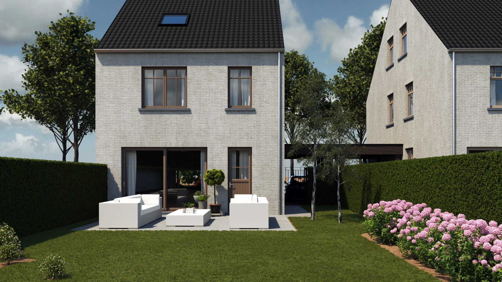 Vier nieuwbouwwoningen met 5 slaapkamers in Elen foto 10