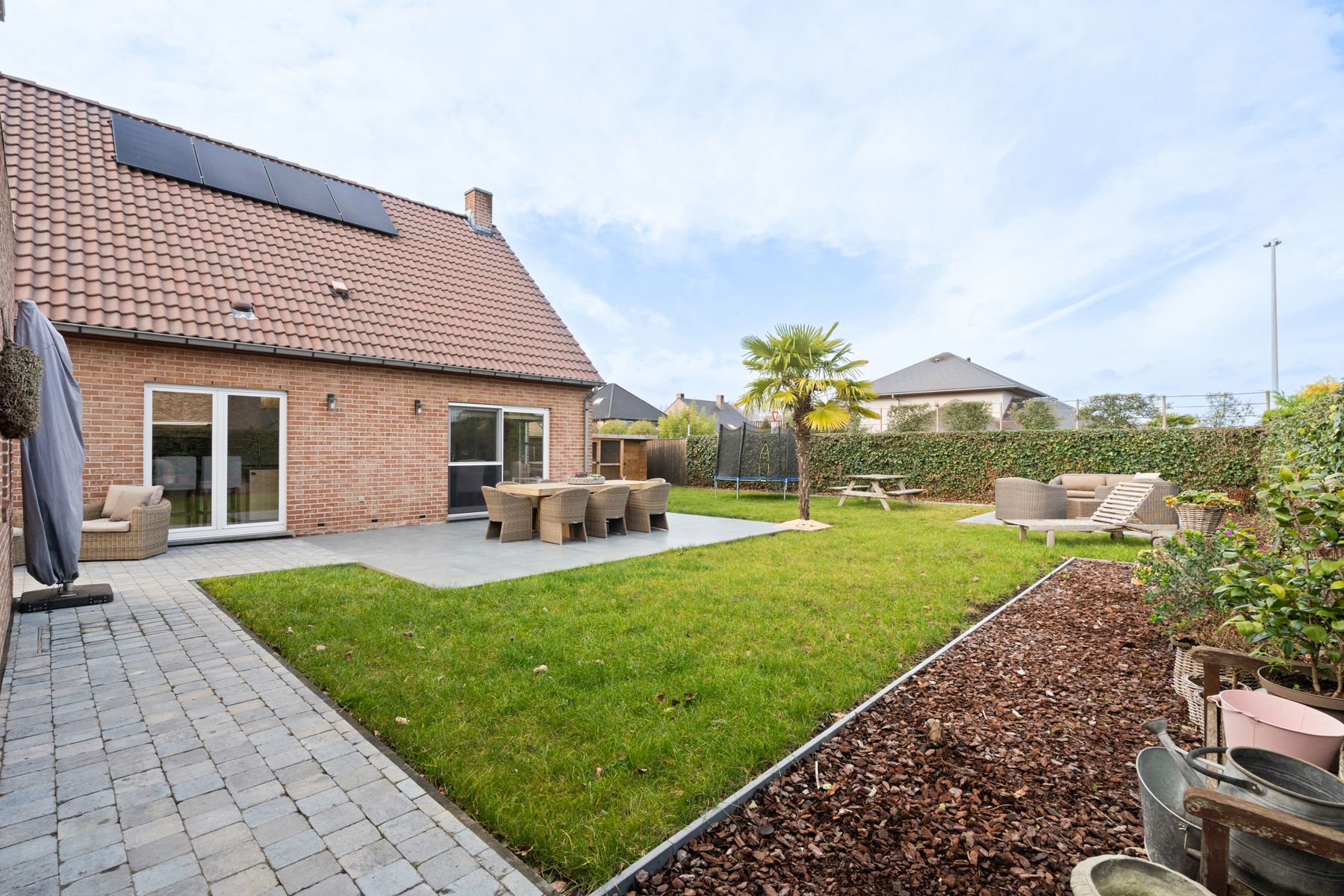 Energiezuinige gezinswoning met grote zuidgerichte tuin in Lochristi foto 23