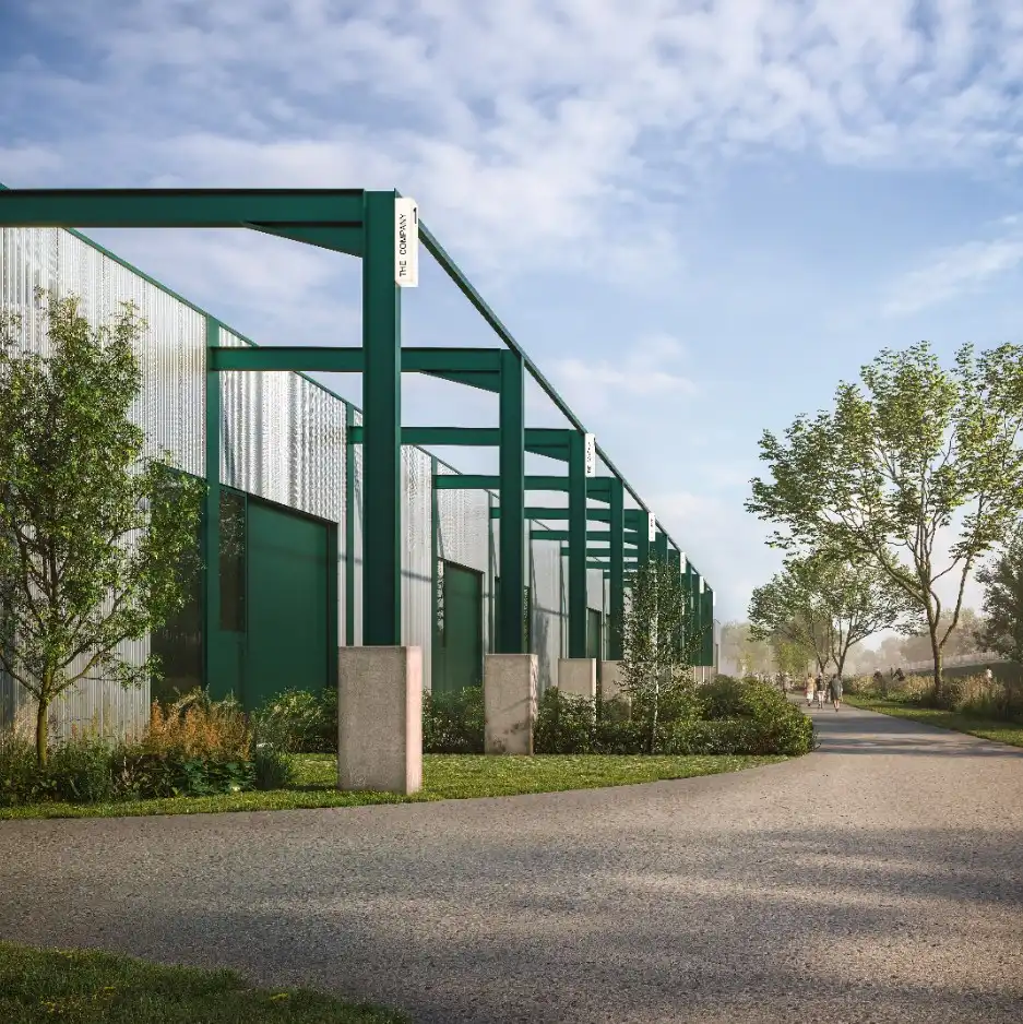 THE SHEDS - CENTRAAL GELEGEN KMO-UNITS TE HASSELT foto 4