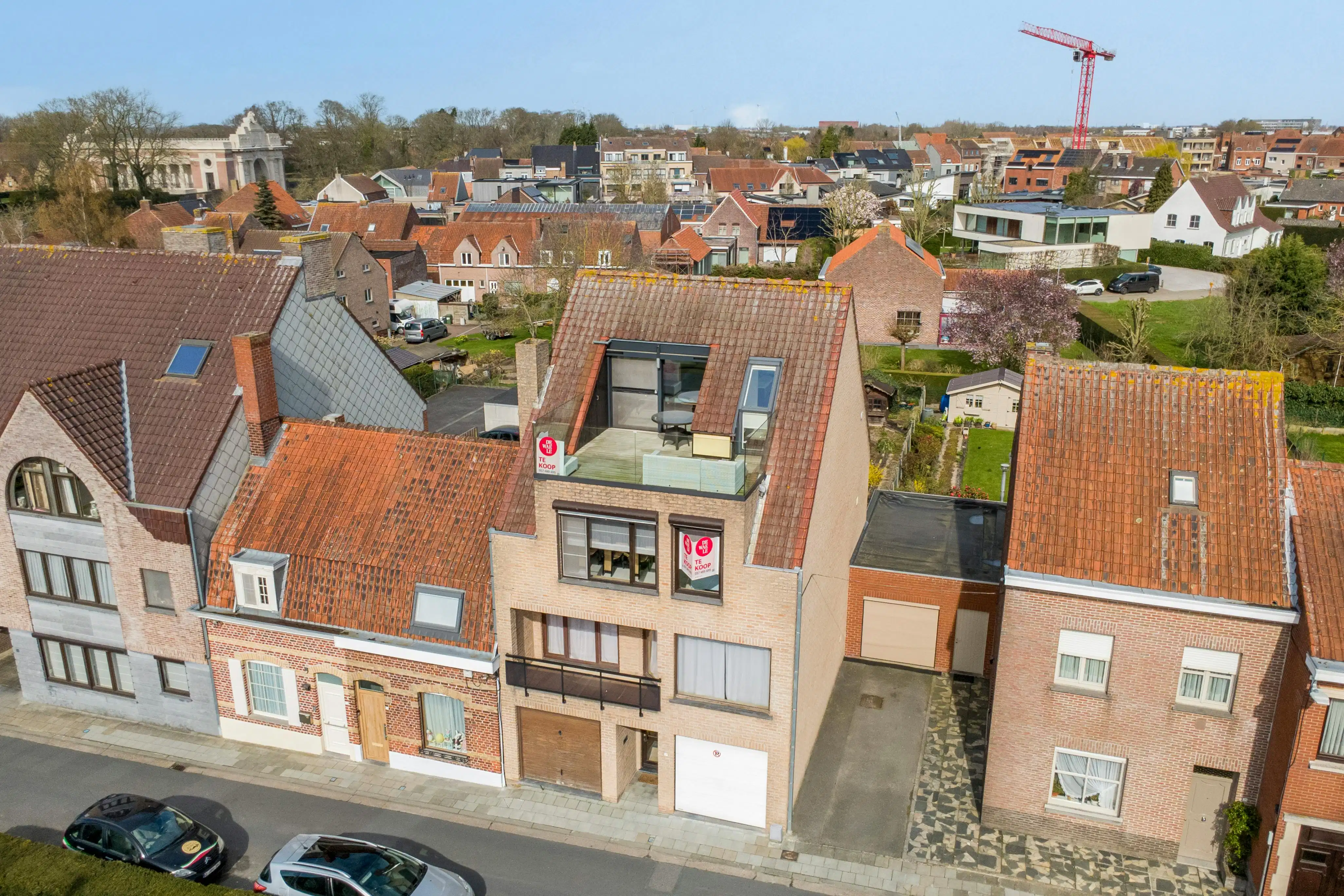 Appartement te koop met dakterras, twee kamers en garage in Ieper foto 16
