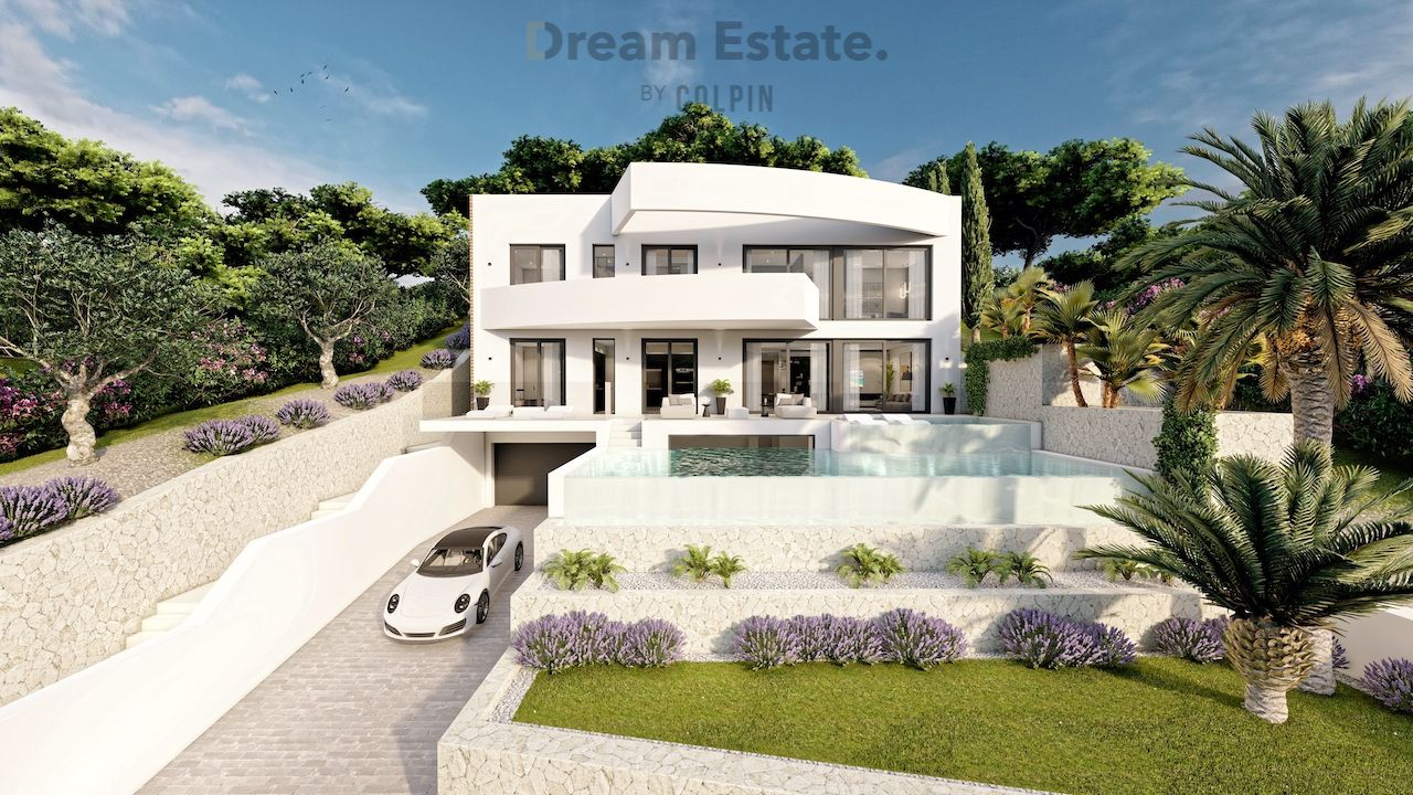 Moderne nieuwbouwvilla in Altea La Vella, aan de golf don cayo foto 12