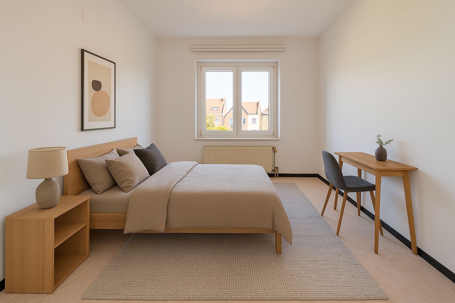Energiezuinig appartement EPC A met 2 slaapkamers en garagebox te Assebroek foto 4