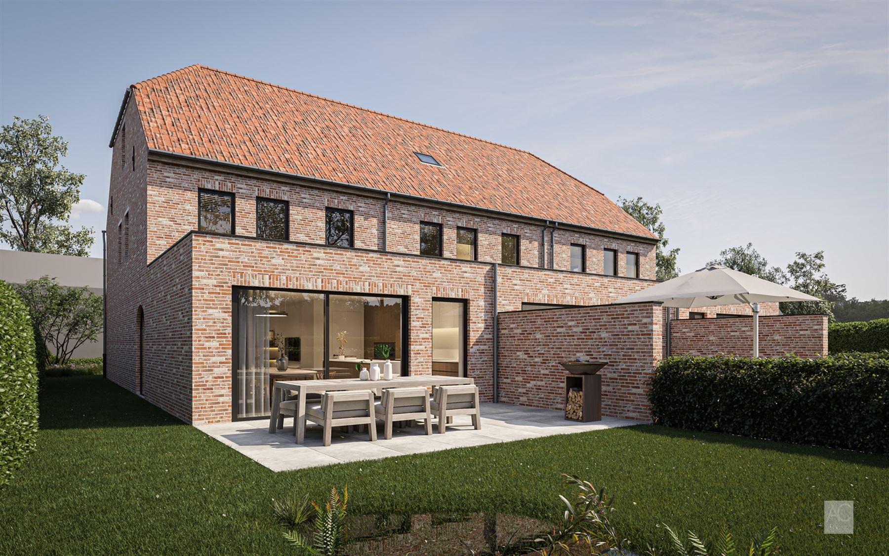 Halfopen nieuwbouwwoning met garage en 3 slaapkamers foto 3