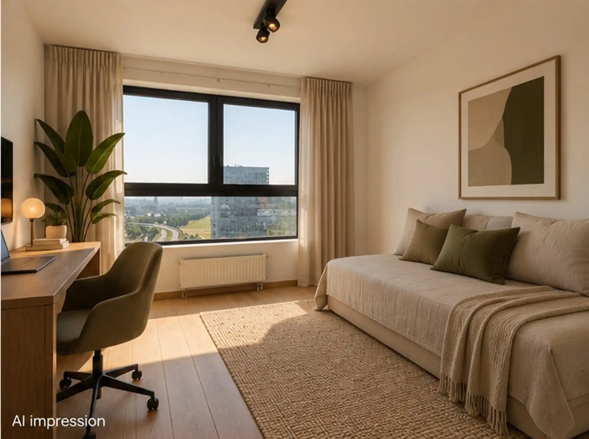 Eilandje: 2 slaapkamers en stadszicht op de 16de foto 16