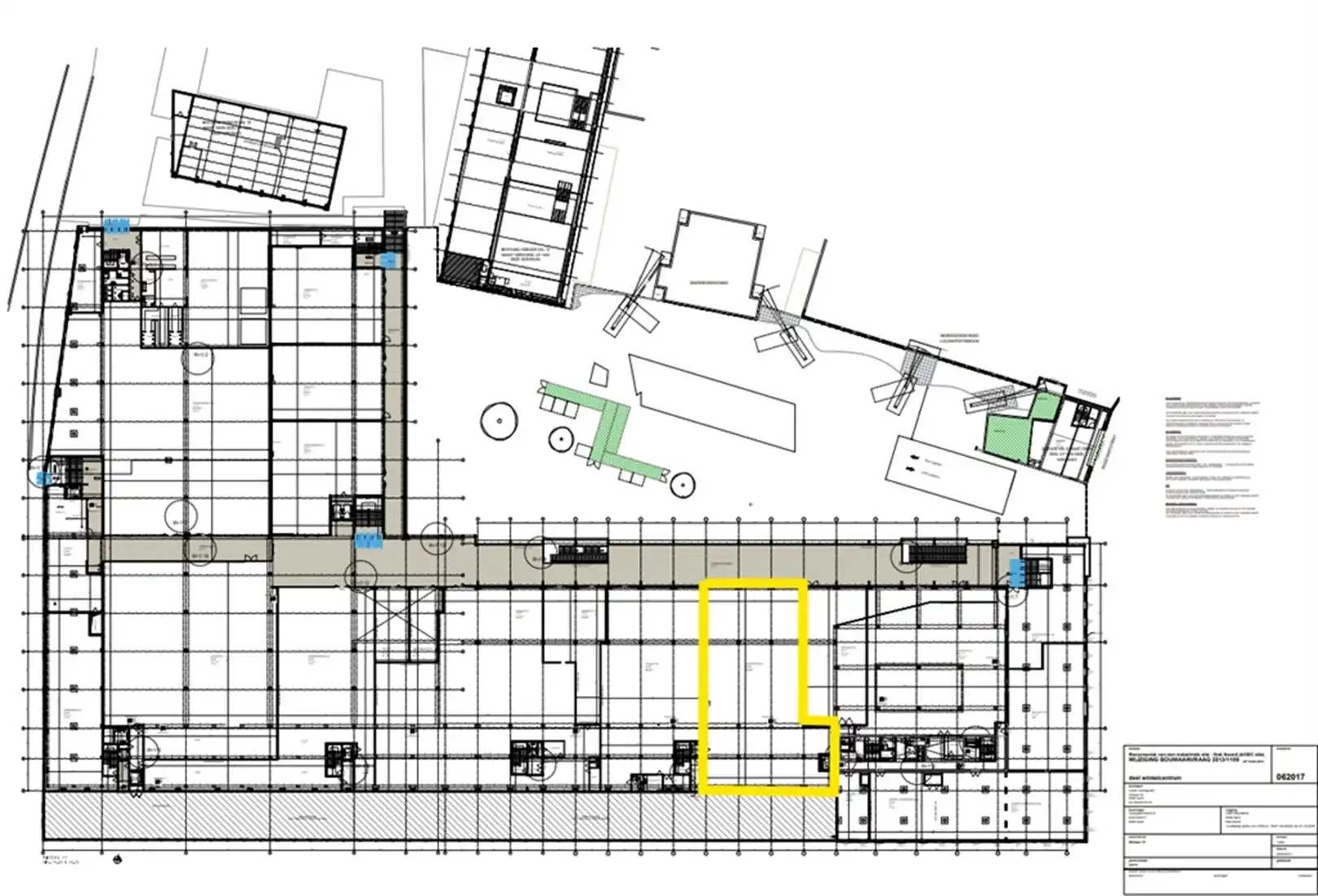 Commerciële ruimte in winkelcentrum Dok Noord te Gent foto 8