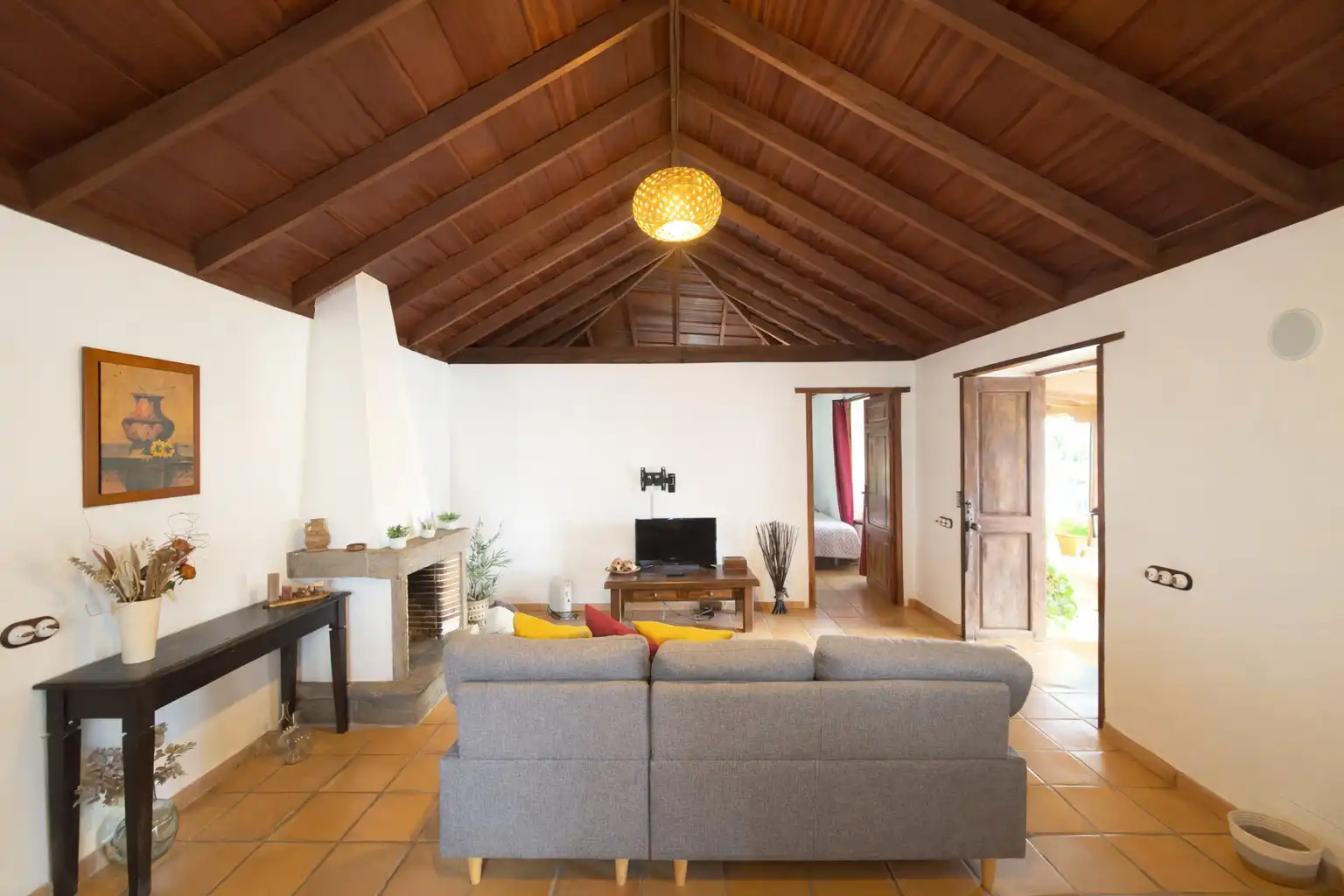 Traditioneel Canarisch huis met zwembad  foto 4