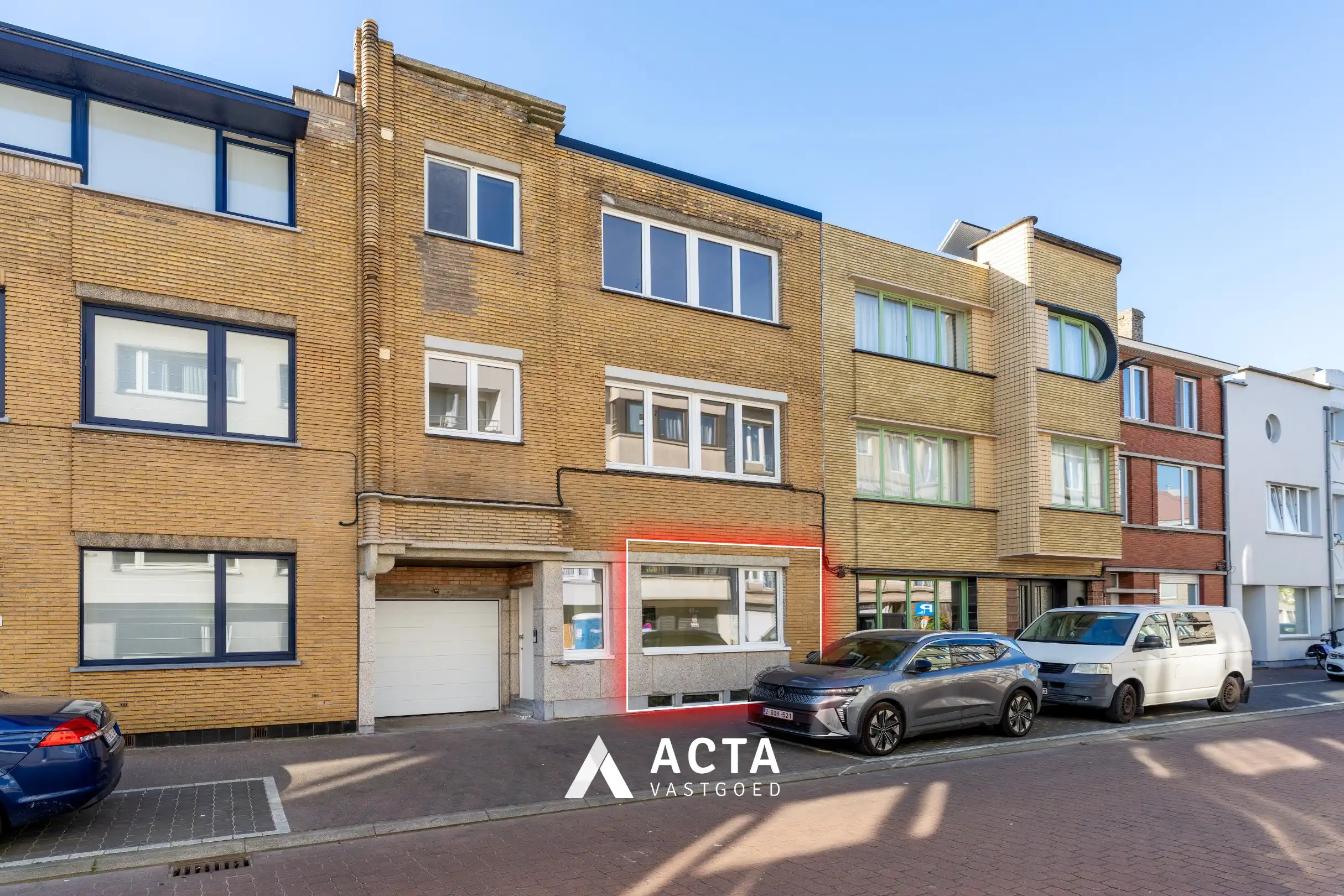 Recent gerenoveerd gelijkvloers appartement nabij het centrum van Oostende foto 2