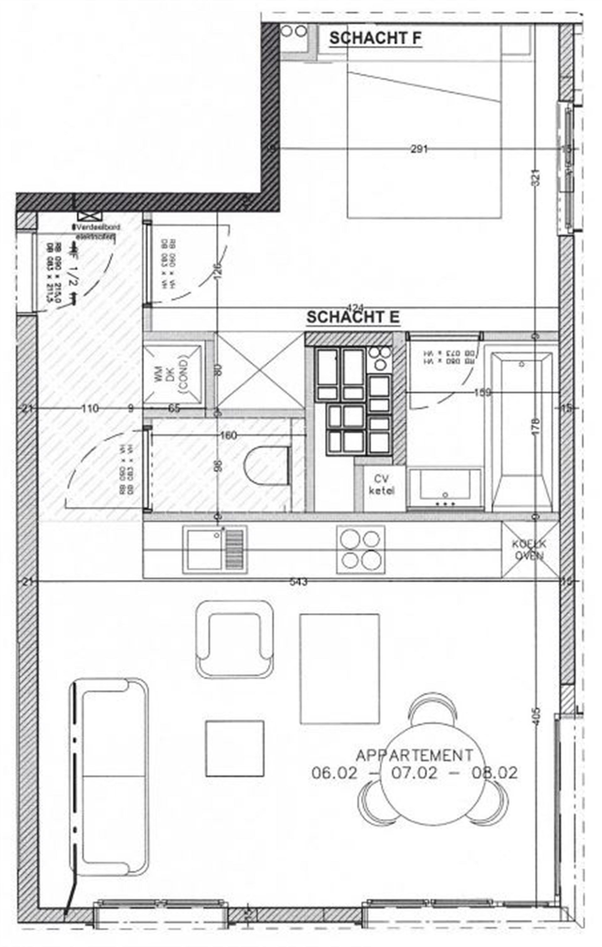 Instapklaar 1slpk-appartement met wijds uitzicht foto 9
